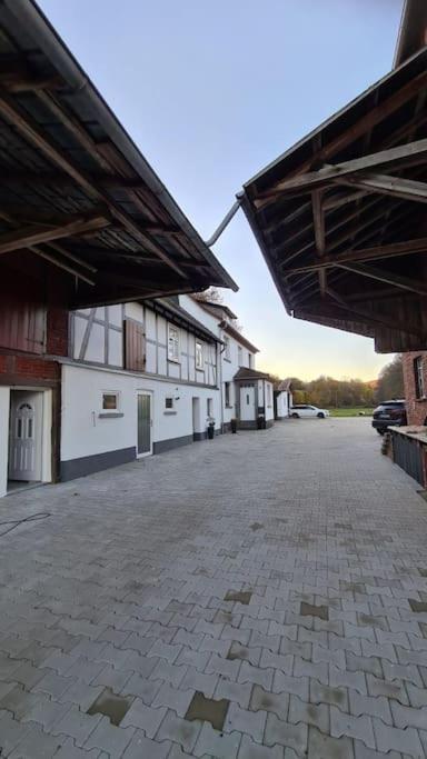 Grosszuegige Wohnung Auf Dem Hof Historischen Muehle Holzhausen  Exteriör bild